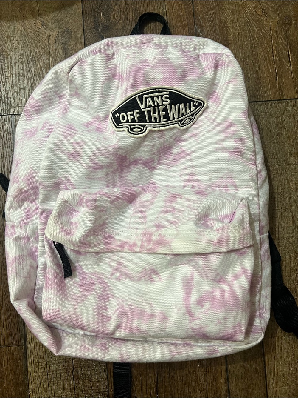 Vans pink & white backpack
